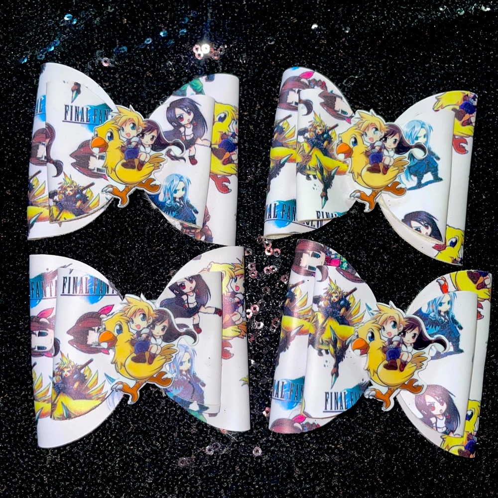 Final fantasy hairbow 🎀